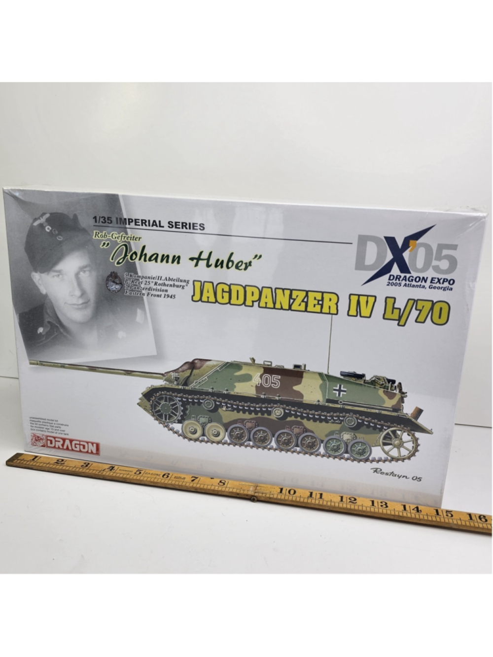 SEALED Dragon 1/35 Johann Huber Jagdpanzer IV L/70 DX05 Dragon Expo 2005 9061